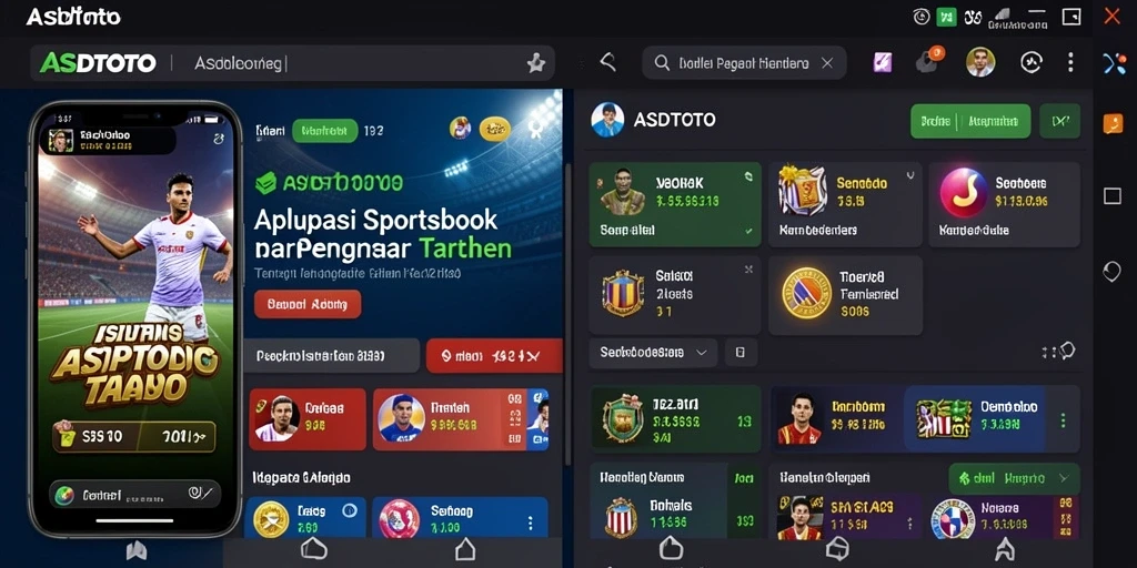 Tampilan gameplay ASDTOTO yang intuitif dan menarik untuk taruhan olahraga.