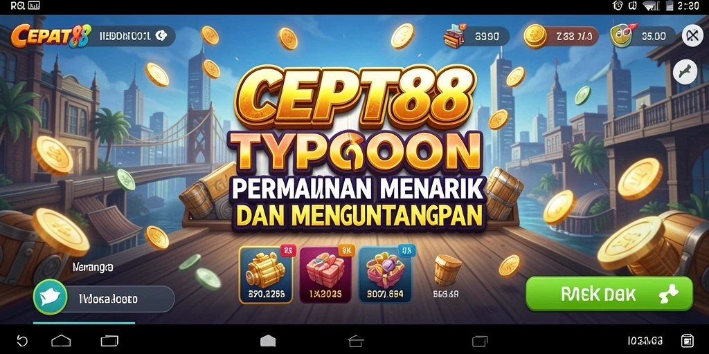 Tampilan gameplay seru dalam game Tycoon CEPAT88