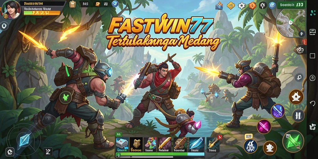 Tampilan gameplay Open World yang memukau dan mendalam di FASTWIN77.
