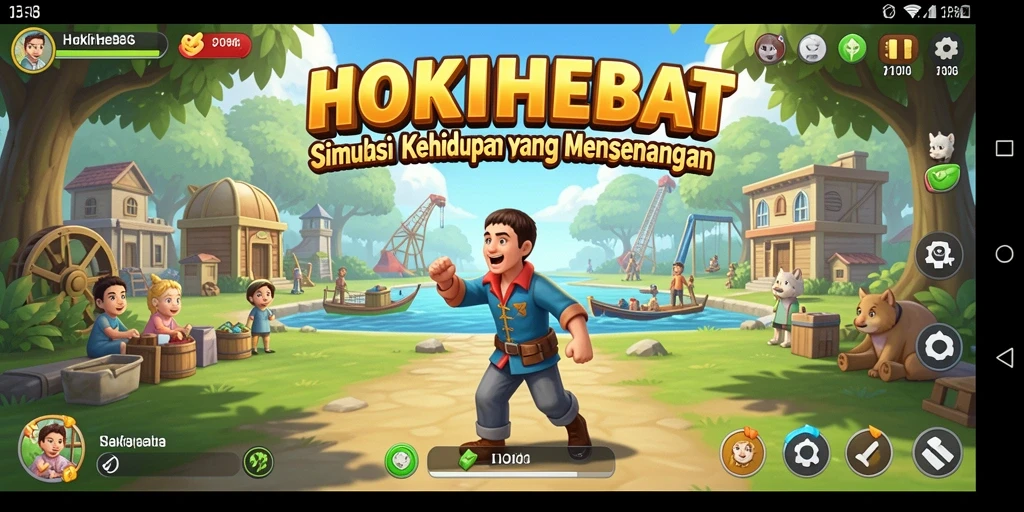 Screenshot gameplay HOKIHEBAT dengan pengalaman simulasi yang mengasyikkan.