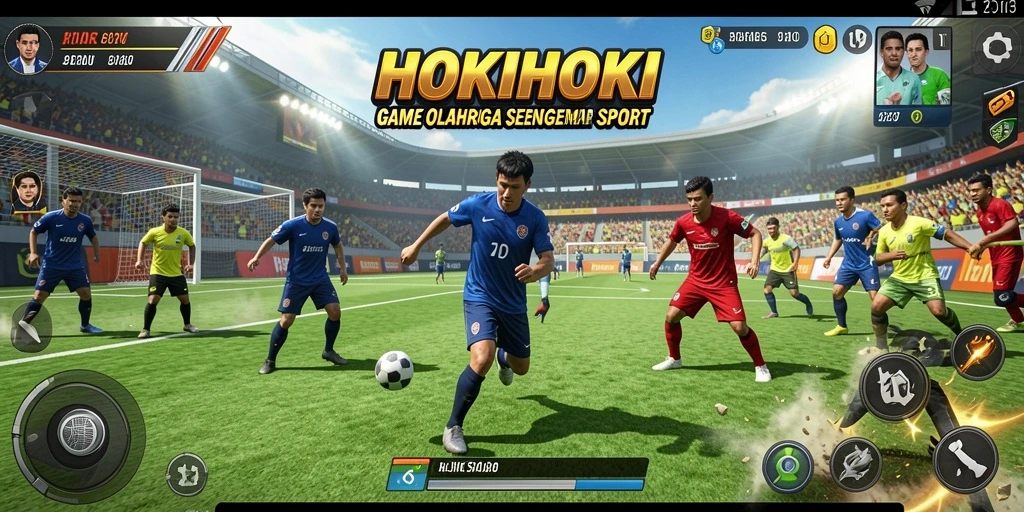 Tampilan gameplay HOKIHOKI yang seru dan kompetitif.