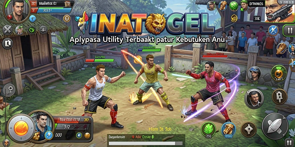 Tampilan antarmuka dari aplikasi INATOGEL yang user-friendly.