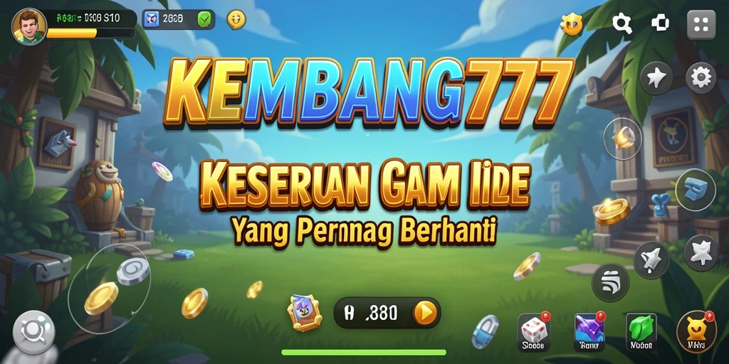 Screenshot gameplay KEMBANG777 menunjukkan suasana seru dalam pengelolaan sumber daya.