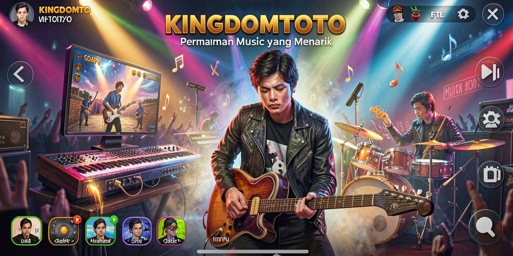 Tampilan gameplay KINGDOMTOTO yang penuh warna dan interaktif.