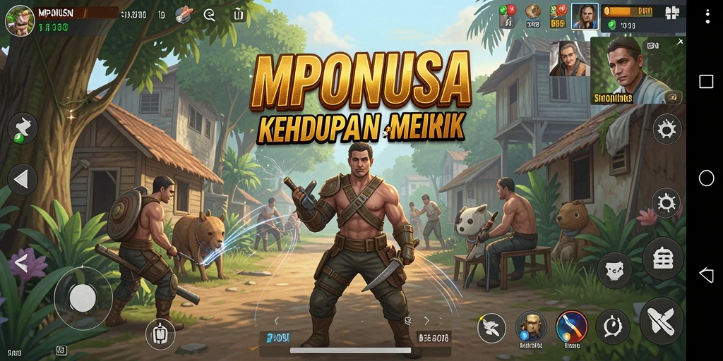 Gameplay seru dan interaktif di MPONUSA.