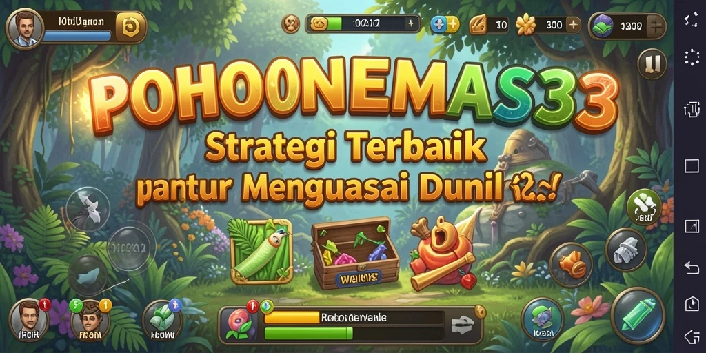Screenshot gameplay POHONEMAS33 menampilkan strategi tempur yang mendebarkan.