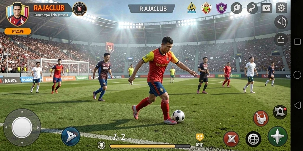 Tampilan gameplay RAJACLUB yang menakjubkan dan mendalam.