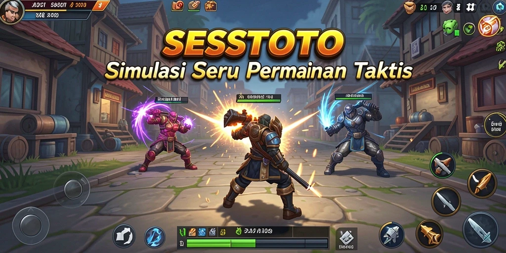 Tampilan gameplay SESETOTO yang menarik dan penuh strategi.