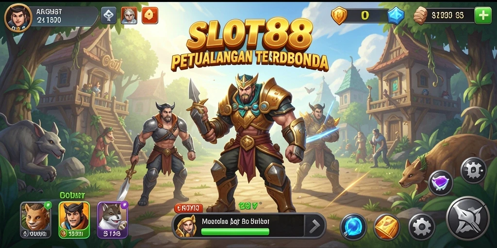 Gameplay menakjubkan di dunia terbuka SLOT88.