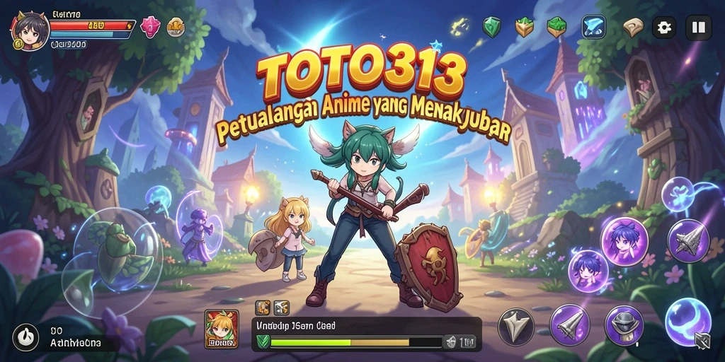 Tampilan menarik dari gameplay TOTO313 yang penuh warna.